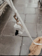 Bouclé Poop Bag Holder