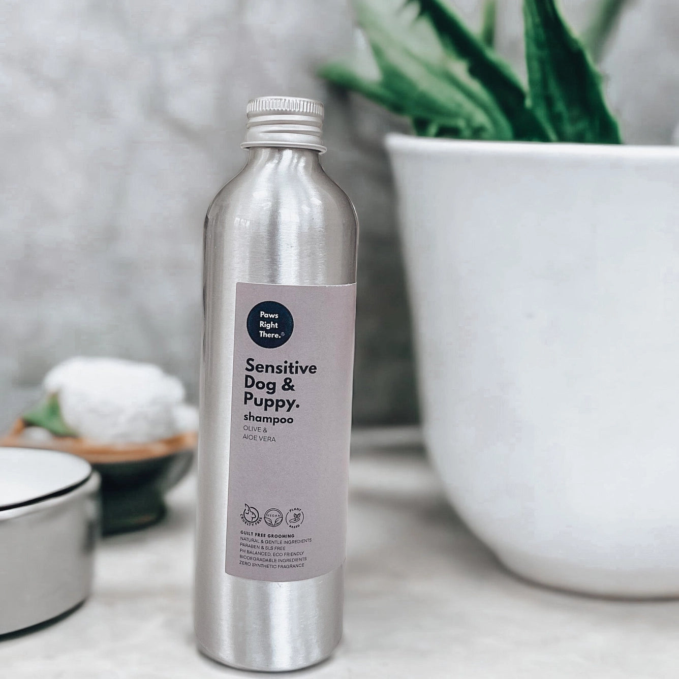 Puppy Shampoo | Sensitive Dog shampoo | Natural Olive & Aloe